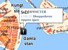 SvD Nyhetskarta