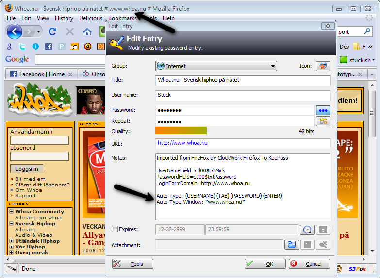 keepass-auto-type keepass-auto-type