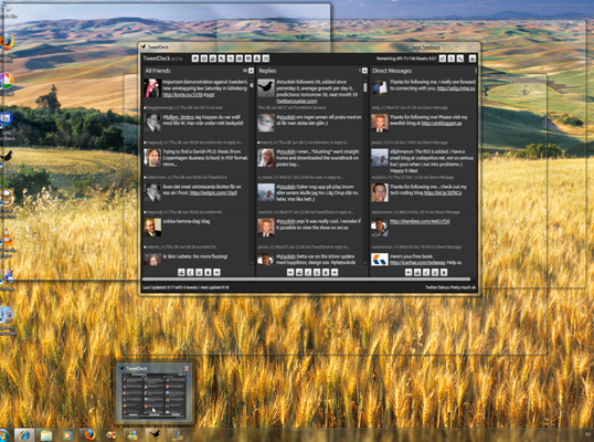 Windows 7 - Aero Peek